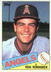 1985 Topps Baseball Cards      579     Ron Romanick